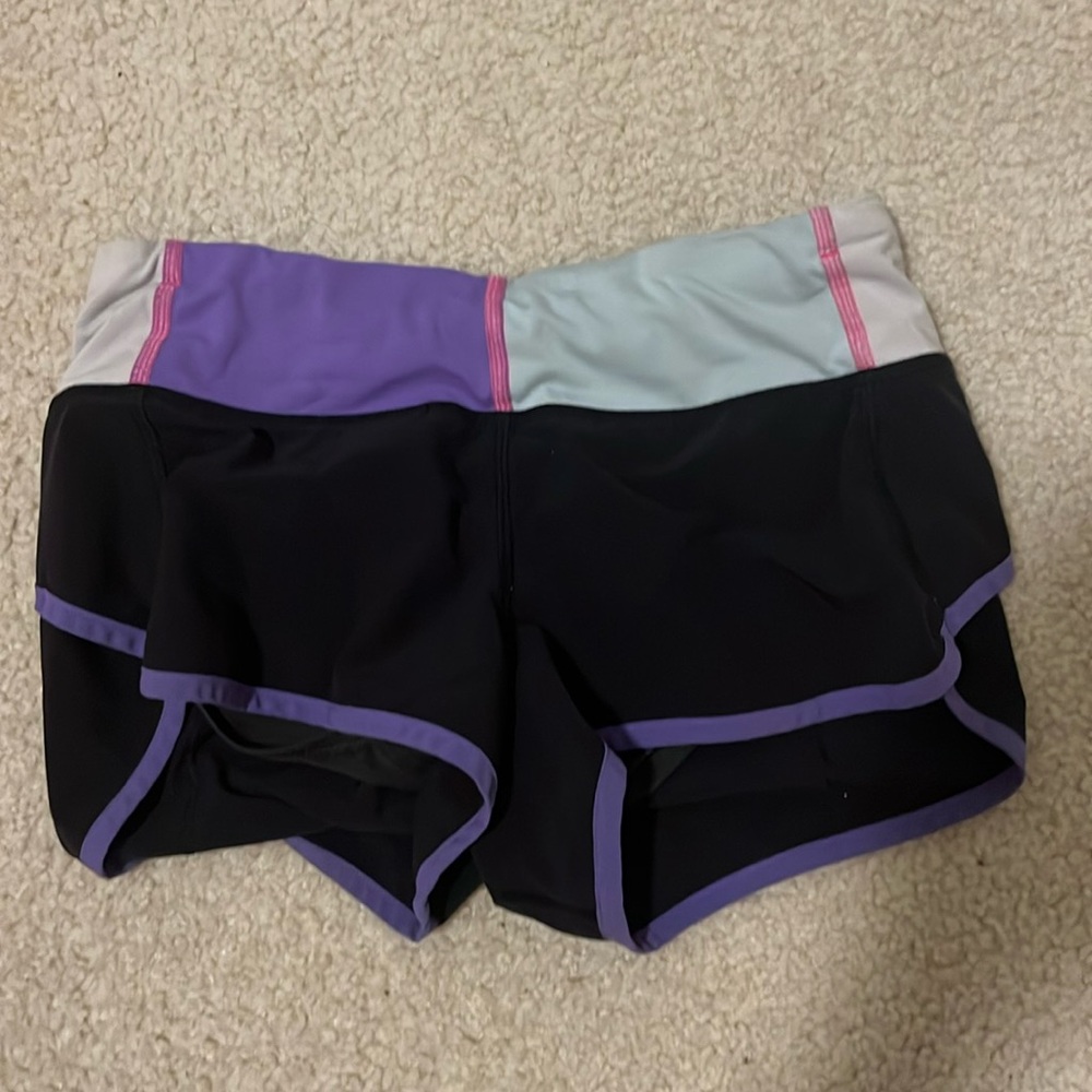 lightly used, lululemon shorts